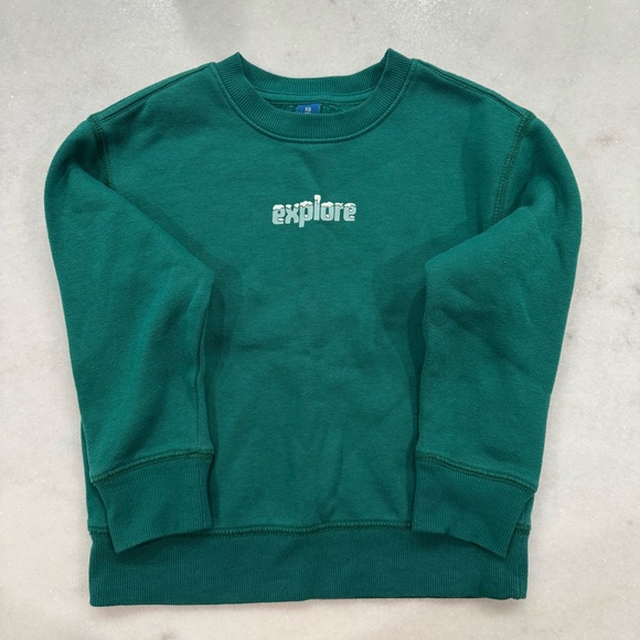 Old Navy Other - Old Navy Green Explore Sweatshirt